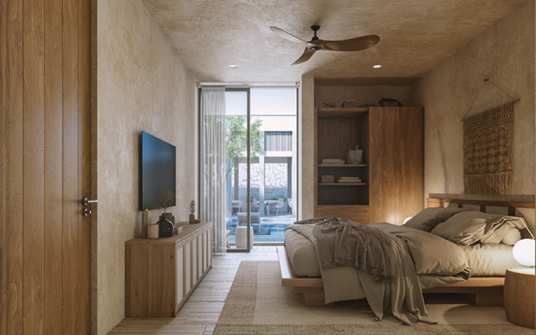 Constelada-bedroom with pool